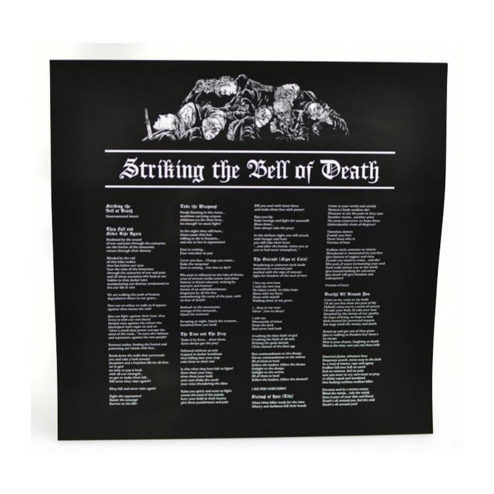 Sins Of The Damned - Striking The Bell Of Death - LP COLOURED - Shadow Kingdom Records - Image 4