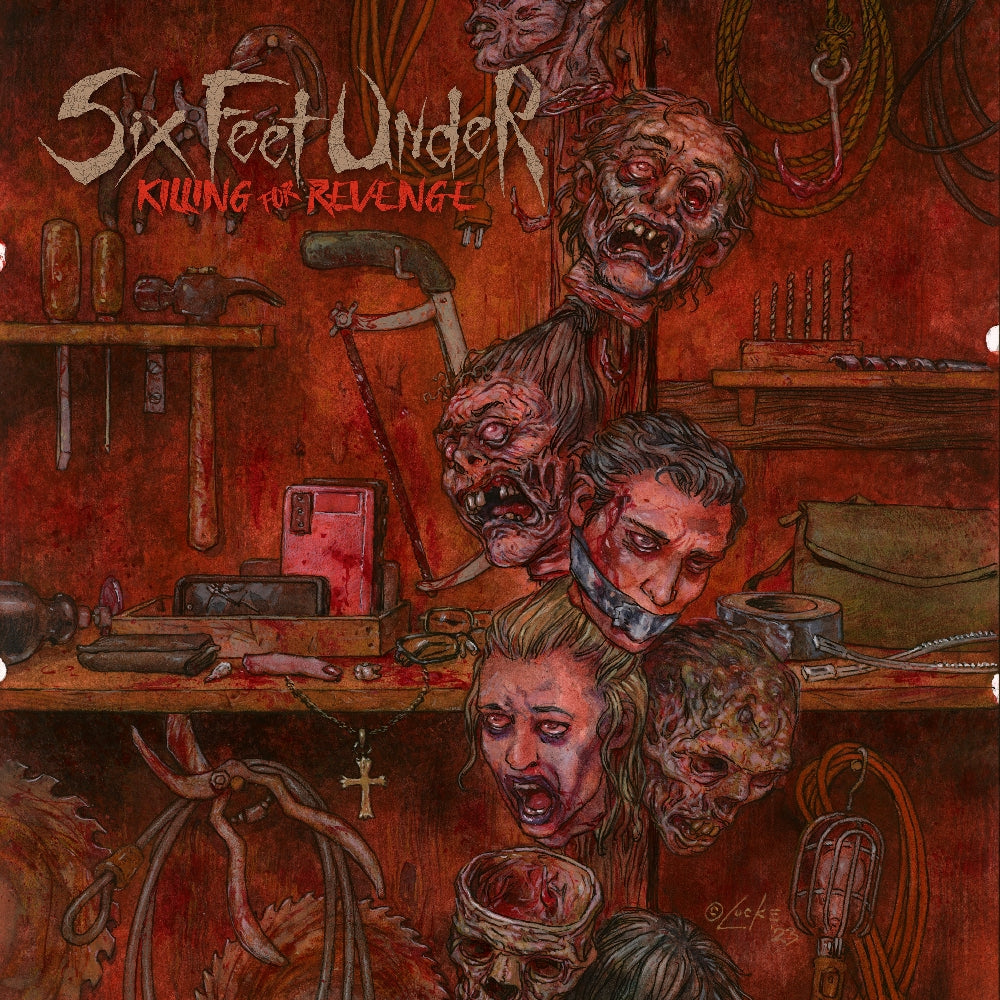 Six Feet Under - Killing For Revenge - LP COLOURED - Metal Blade Records - Image 2