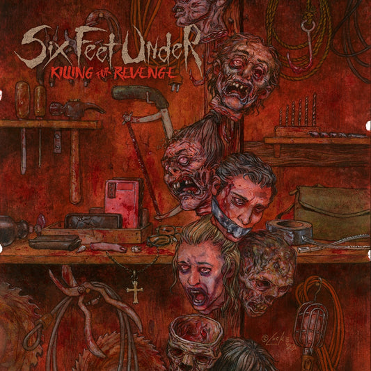 Six Feet Under - Killing For Revenge - LP COLOURED - Metal Blade Records - Image 2