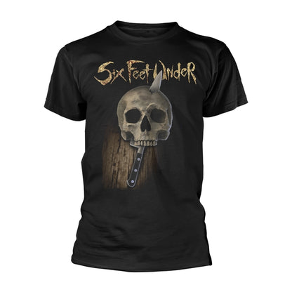 Six Feet Under - Knife Skull - T-shirt - PHD