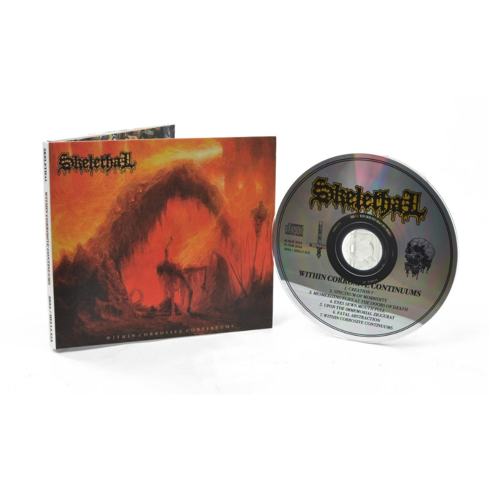 Skelethal - Within Corrosive Continuums - CD DIGIPAK - Hells Headbangers Records - Image 2