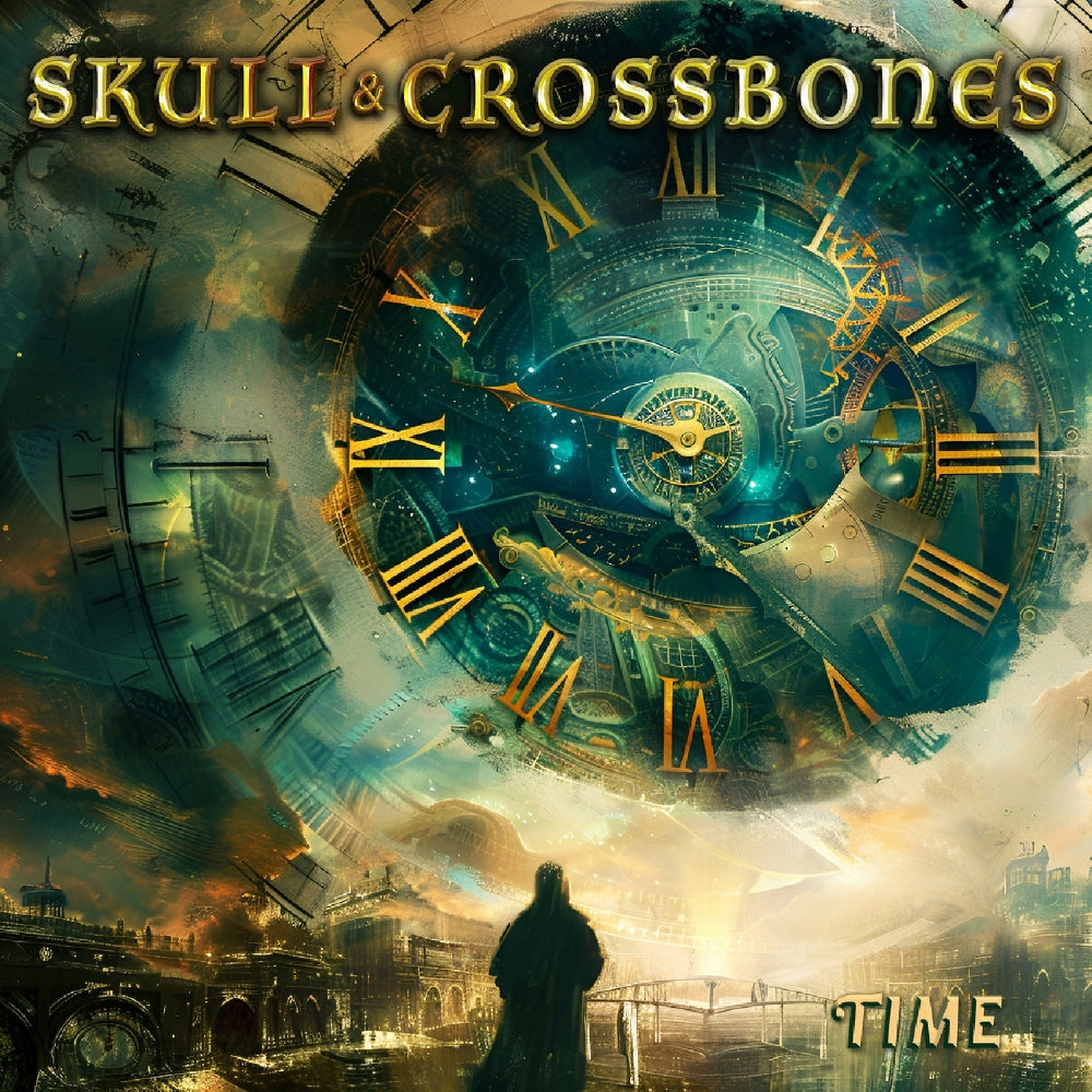 Skull And Crossbones - Time - LP Gatefold - Massacre Records - Image 2