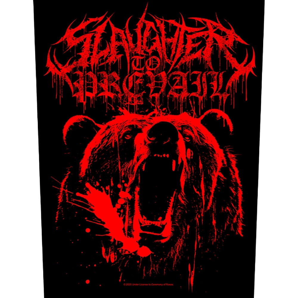 Slaughter To Prevail - Grizzly - BACKPATCH - Razamataz