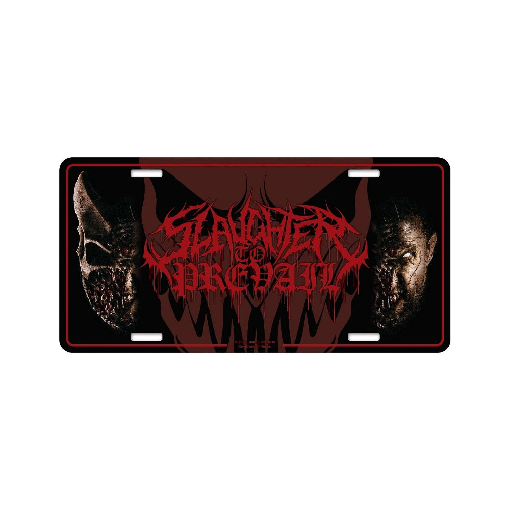 Slaughter To Prevail - Grizzly - License plate - Razamataz