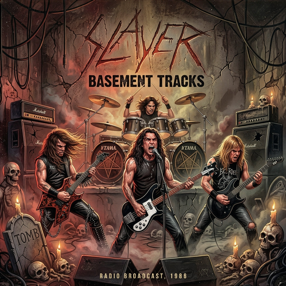 Slayer - Basement Tracks (Radio Broadcast Recordings From The Early Years) - LP - Rockin' Bear Records