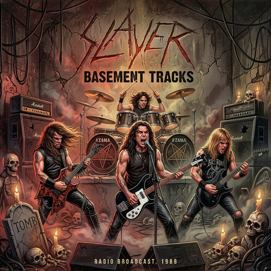 Slayer - Basement Tracks (Radio Broadcast Recordings From The Early Years) - LP - Rockin' Bear Records