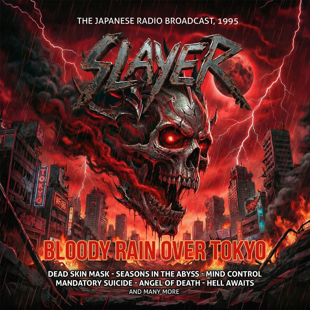 Slayer - Bloody Rain Over Tokyo (The Japanese Radio Broadcast, 1995) - CD - Laser Media