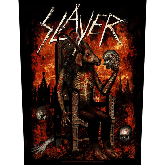 Slayer - Devil On Throne - BACKPATCH - Razamataz