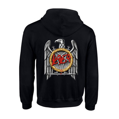 Slayer - Eagle - Hooded Sweat Shirt Zip - PHD - Image 2