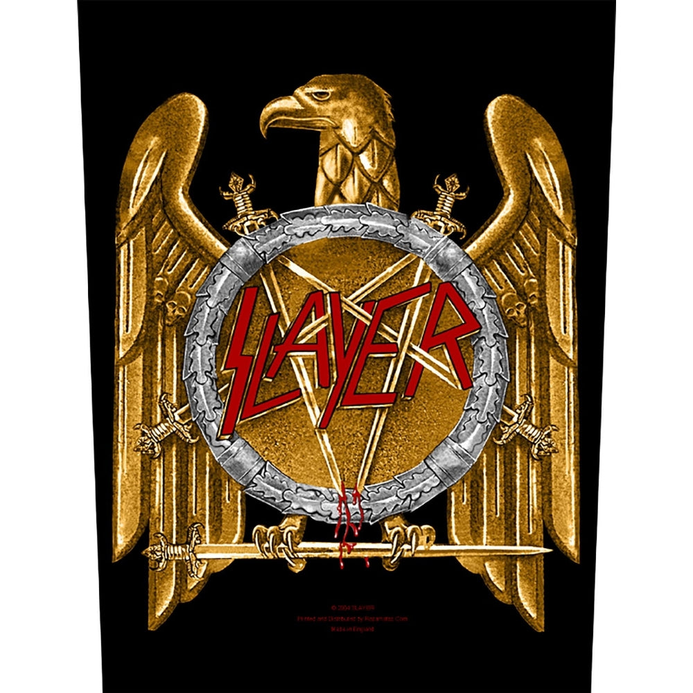 Slayer - Golden Eagle - BACKPATCH - Razamataz
