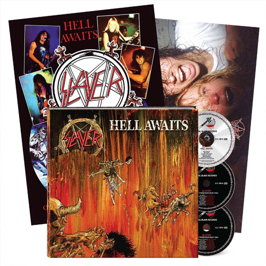 Slayer - Hell Awaits - 3CD EARBOOK - Metal Blade Records