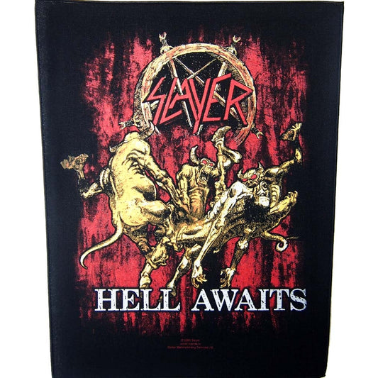 Slayer - Hell Awaits - BACKPATCH - Razamataz