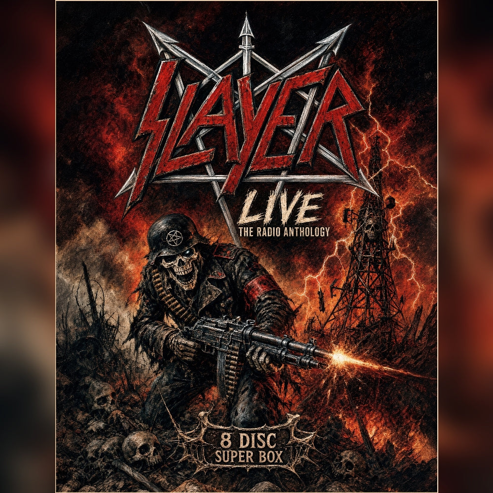 Slayer - Live / The Radio Anthology - CD - Rockin' Bear Records