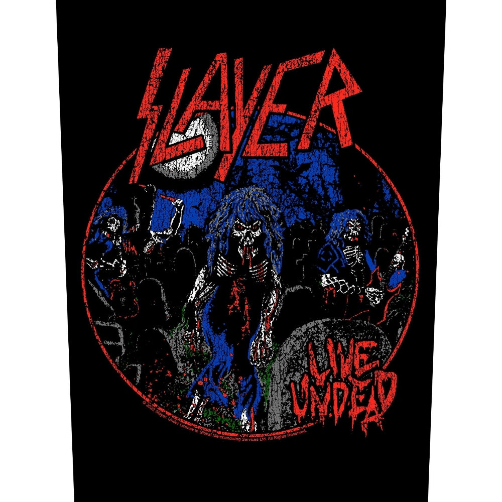 Slayer - Live Undead - BACKPATCH - Razamataz