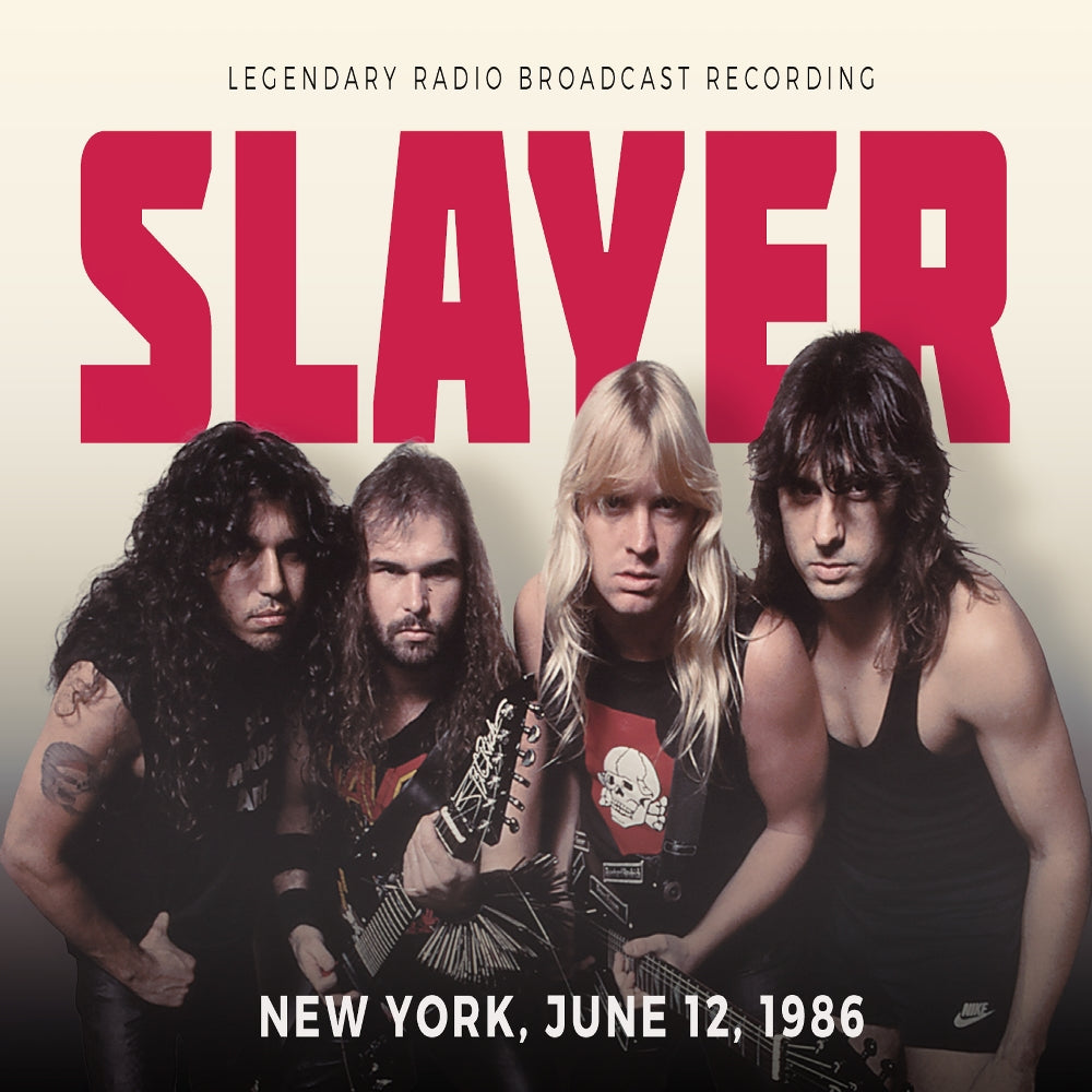 Slayer - New York, June 12, 1986 (Legendary Radio Brodcast Recording) - CD DIGIFILE - Laser Media