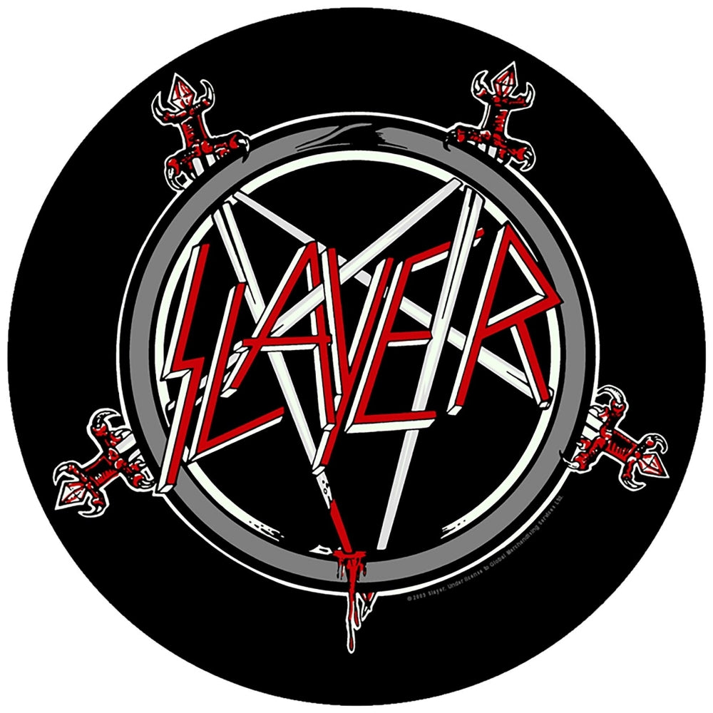 Slayer - Pentagram - BACKPATCH - Razamataz
