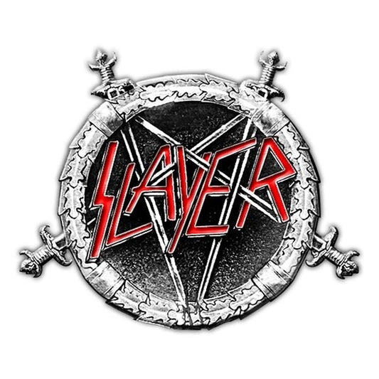 Slayer - Pentagram - METAL PIN - Razamataz