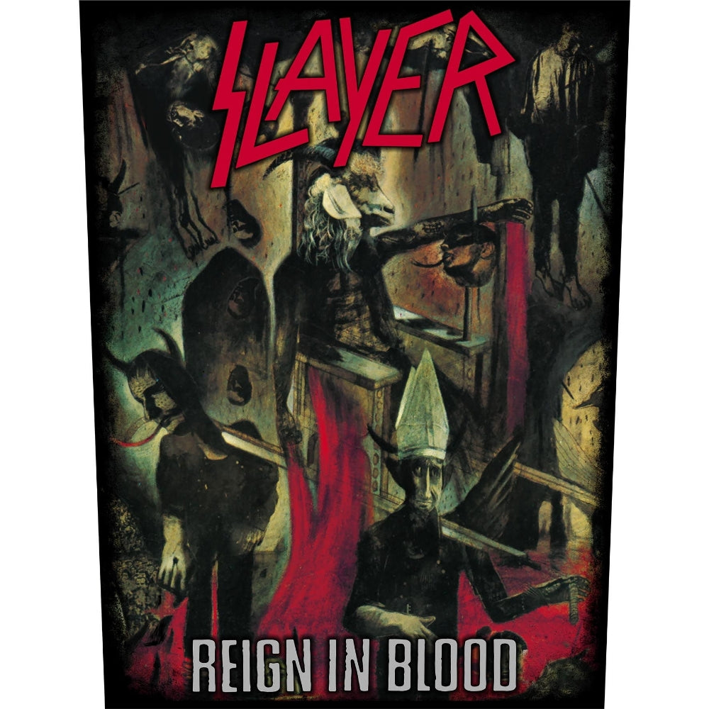 Slayer - Reign In Blood - BACKPATCH - Razamataz