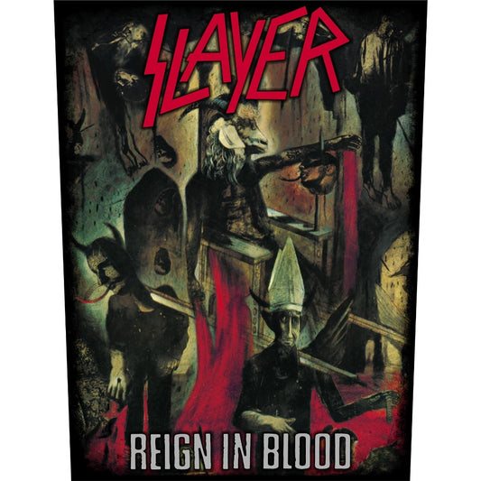 Slayer - Reign In Blood - BACKPATCH - Razamataz