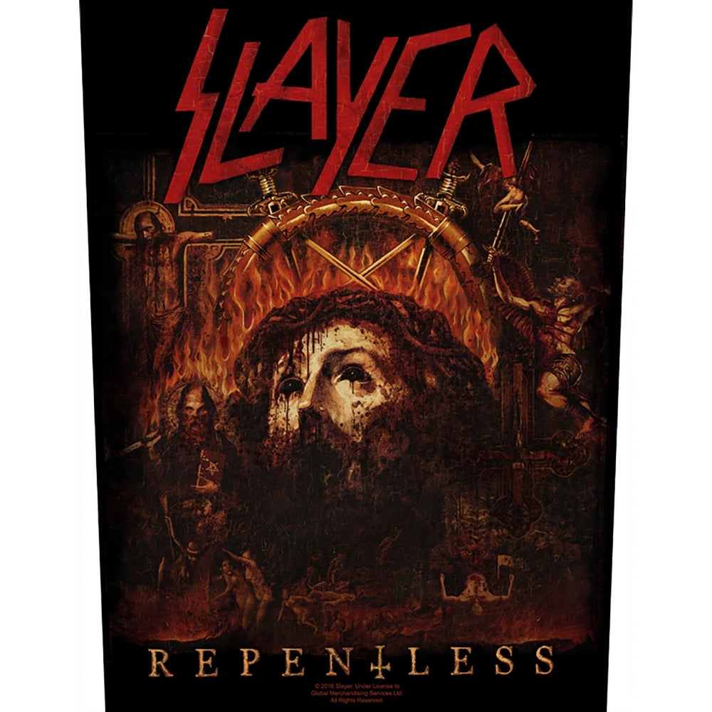 Slayer - Repentless - BACKPATCH - Razamataz