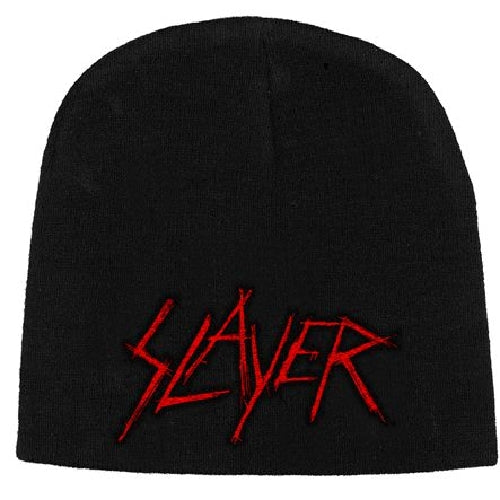 Slayer - Scratched Logo - Beanie Hat - Razamataz