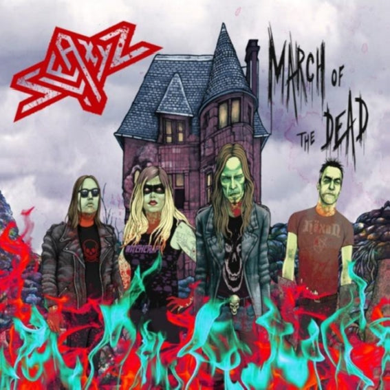 Sleazyz - March Of The Dead - CD - M & O Music