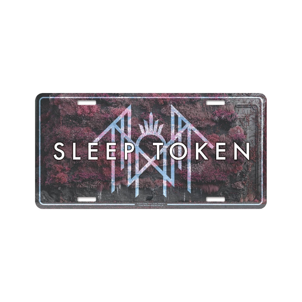 Sleep Token - Even In Arcadia - License plate - Razamataz