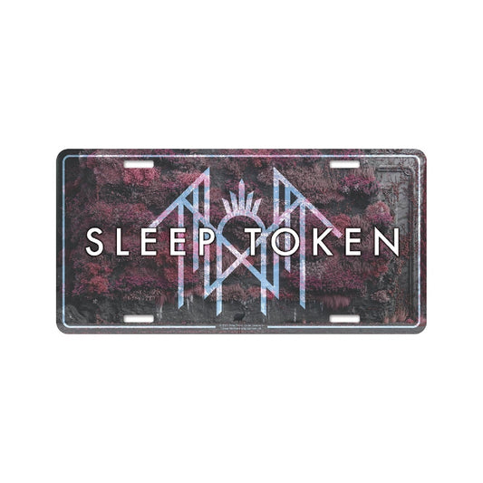 Sleep Token - Even In Arcadia - License plate - Razamataz