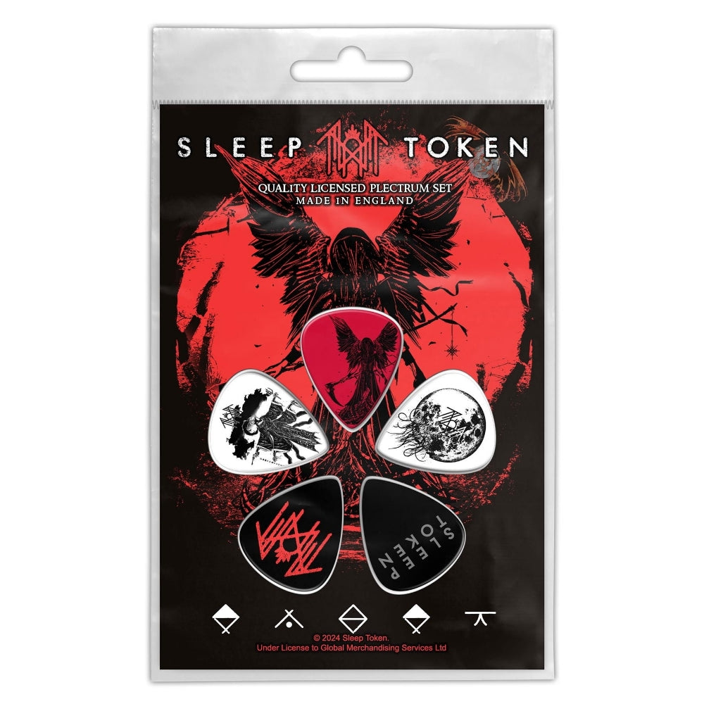 Sleep Token - Take Me Back To Eden - Guitar Pick Set - Razamataz