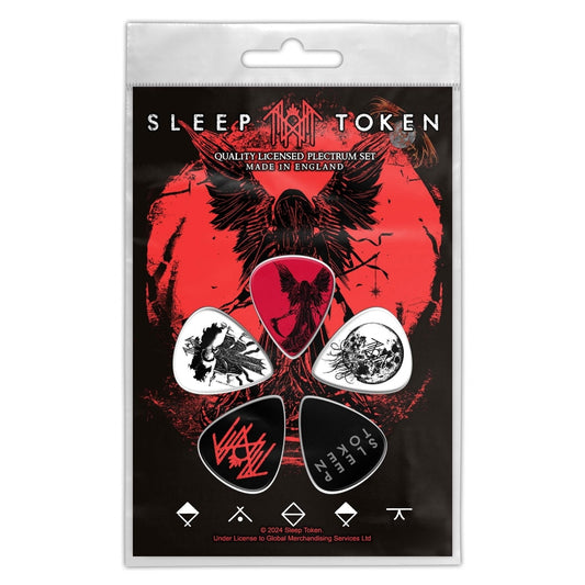 Sleep Token - Take Me Back To Eden - Guitar Pick Set - Razamataz