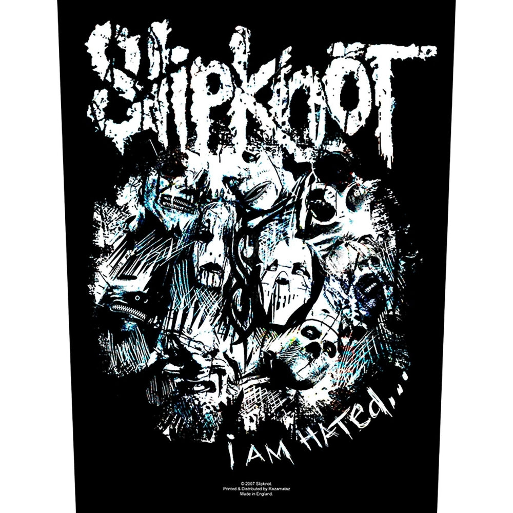 Slipknot - I Am Hated - BACKPATCH - Razamataz