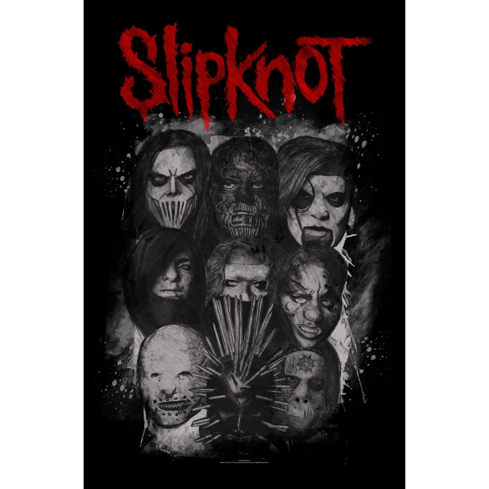 Slipknot - Masks - FLAG - Razamataz