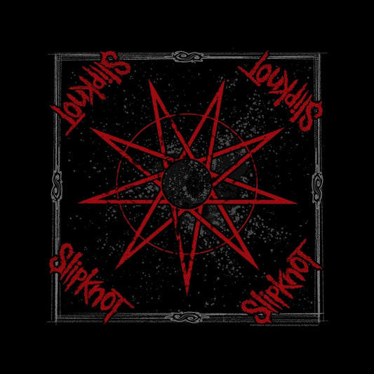 Slipknot - Nine Pointed Star - Bandana - Razamataz