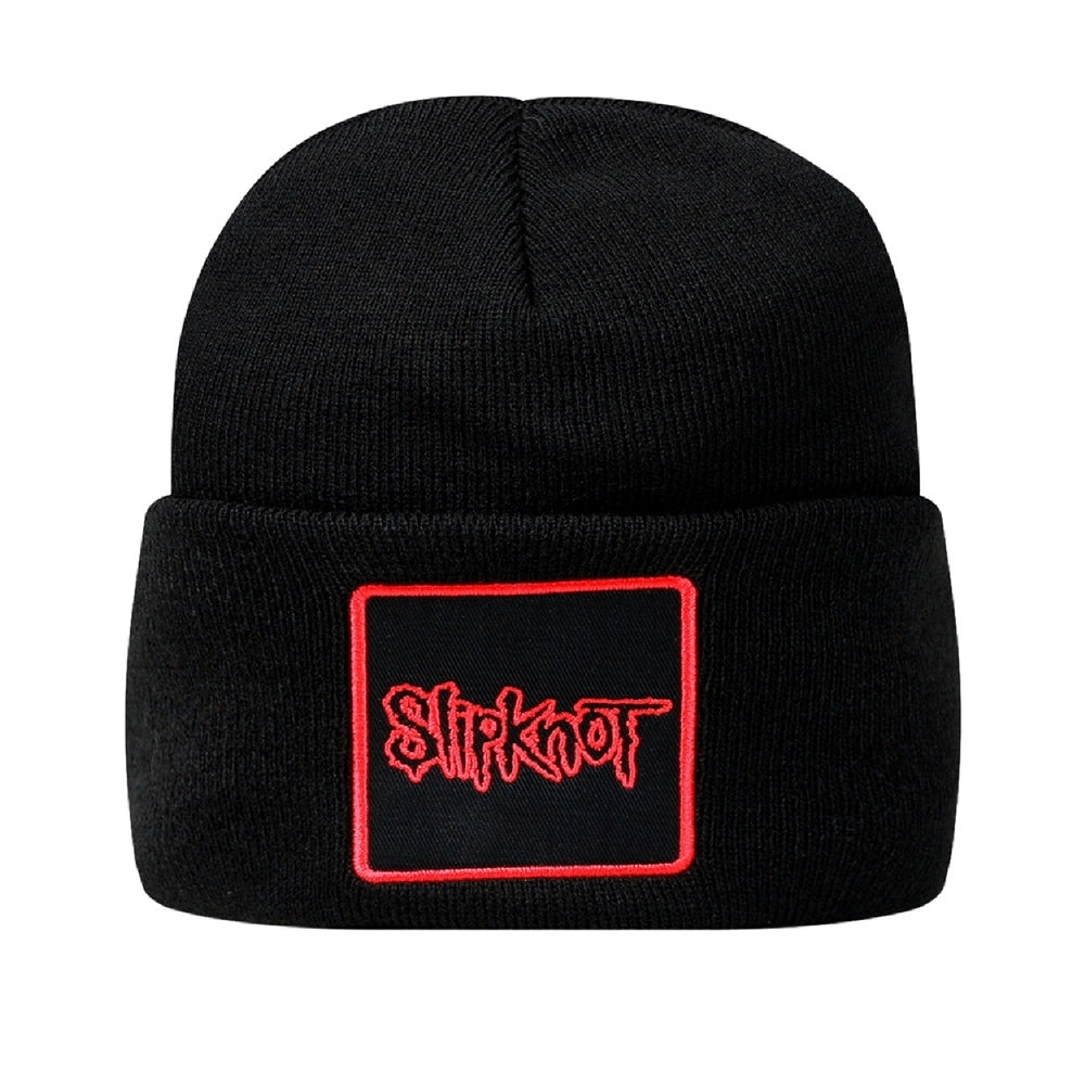 Slipknot - Patch Logo - Beanie Hat - Amplified