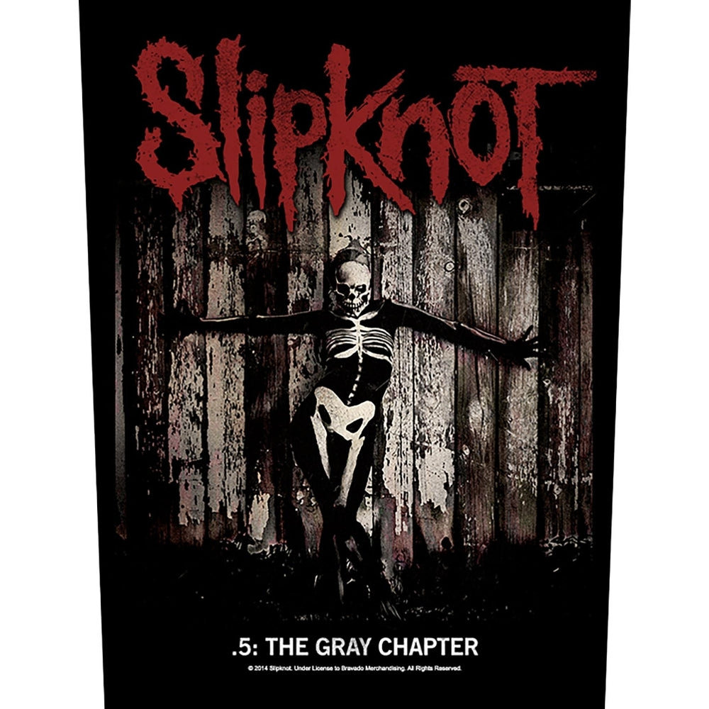 Slipknot - The Gray Chapter - BACKPATCH - Razamataz