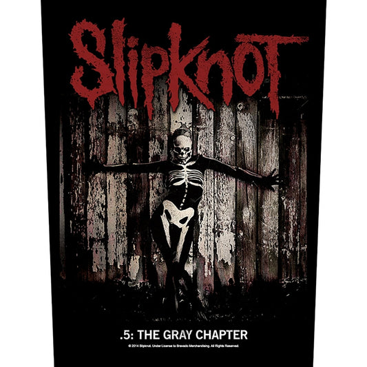 Slipknot - The Gray Chapter - BACKPATCH - Razamataz