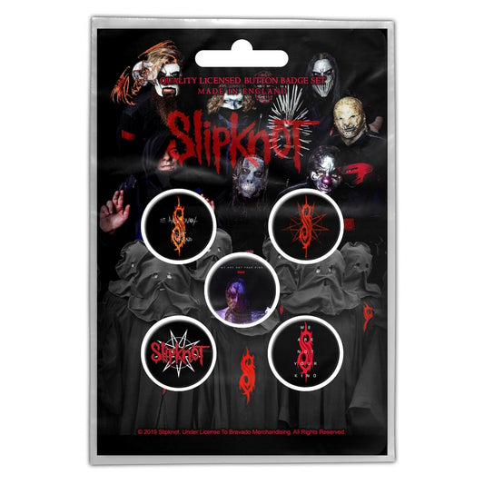 Slipknot - We Are Not Your Kind - BUTTON BADGE SET - Razamataz