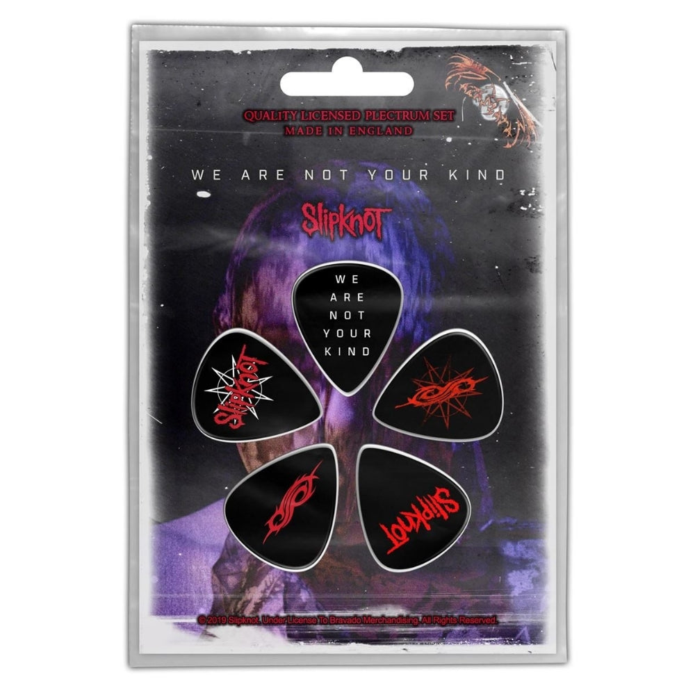 Slipknot - We Are Not Your Kind - Guitar Pick Set - Razamataz