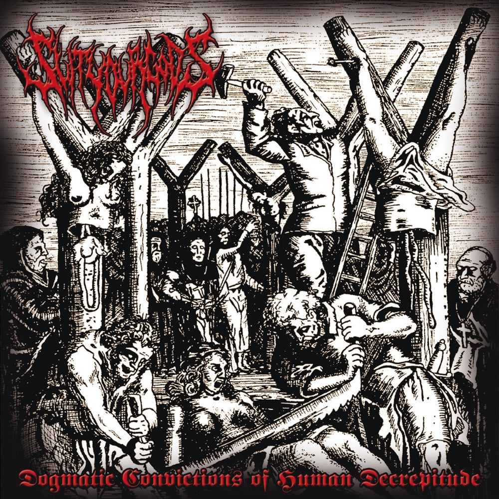 Slit Your Gods - Dogmatic Convictions Of Human Decrepitude - CD EP - Comatose Music