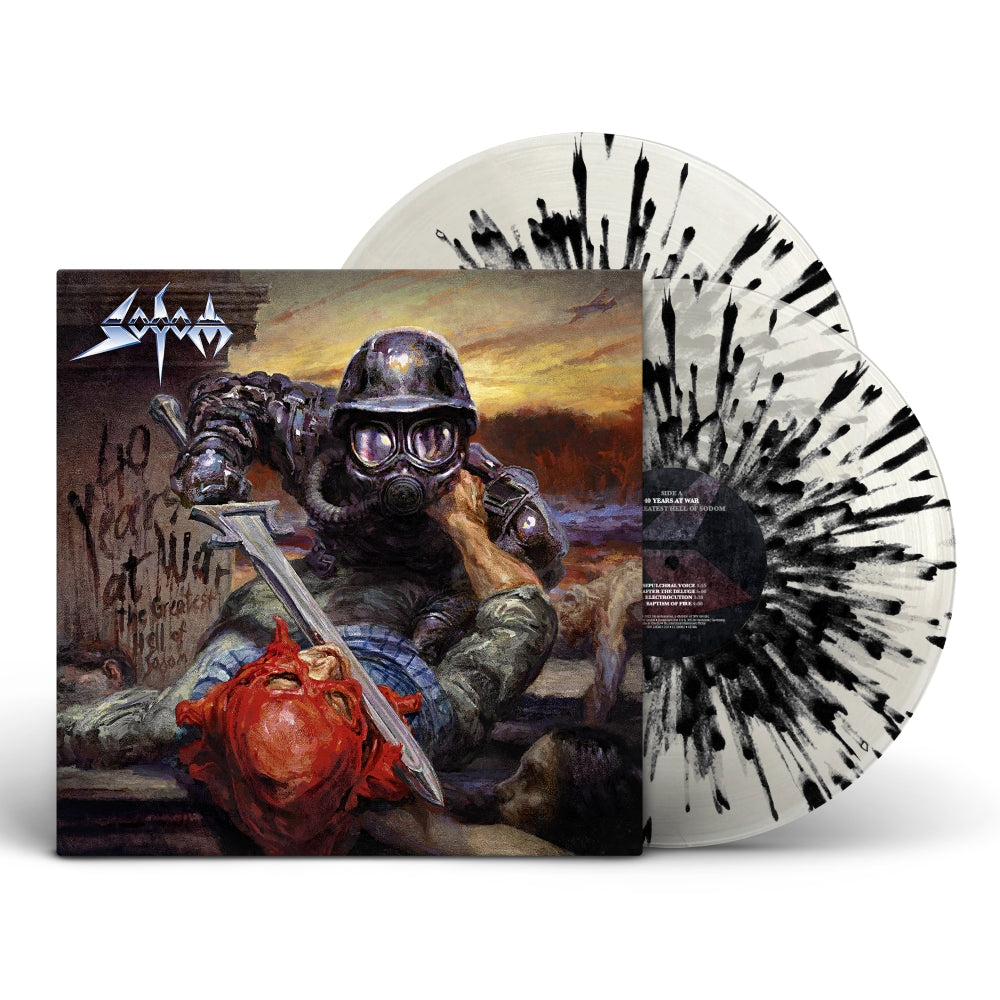 Sodom - 40 Years At War – The Greatest Hell Of Sodom - DOUBLE LP GATEFOLD COLOURED - SPV