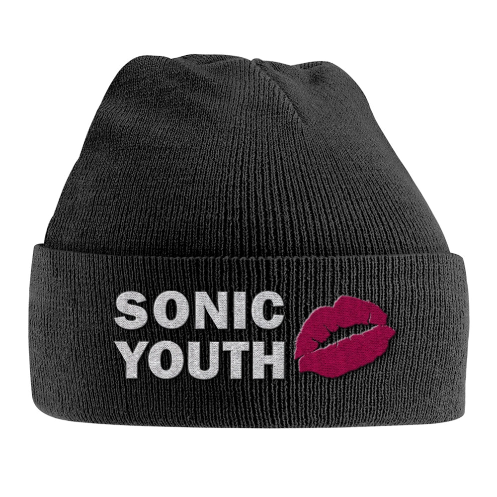 Sonic Youth - Lips Logo (embroidered) - Beanie Hat - PHD