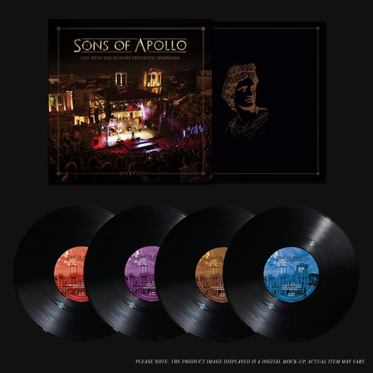 Sons Of Apollo - Live With The Plovdiv Psychotic Symphony - LP - Svart Records