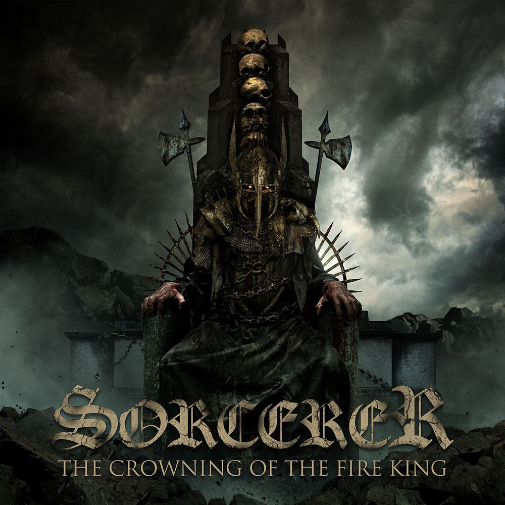 Sorcerer - The Crowning Of The Fire King - DOUBLE LP GATEFOLD - Metal Blade Records - Image 2