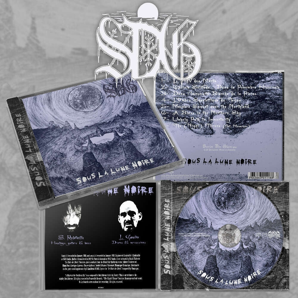Sorcier Des Glaces - Sous La Lune Noire - CD - Osmose Productions - Image 2