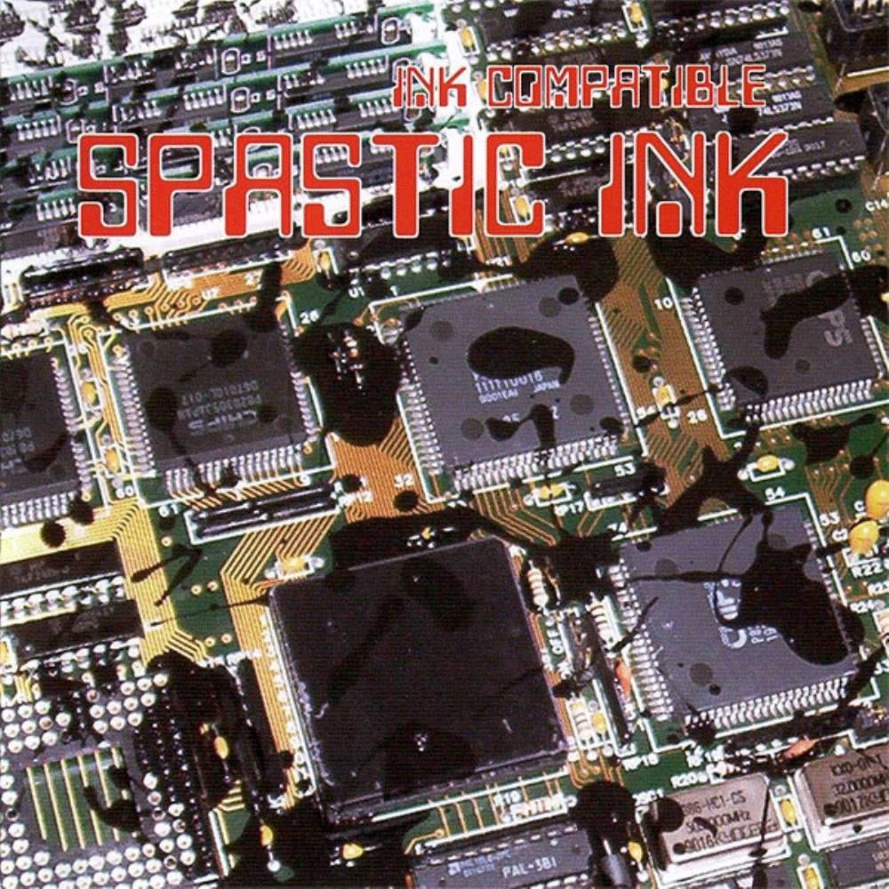 Spastic Ink - Ink Compatible - DOUBLE LP GATEFOLD - Alone Records - Image 2