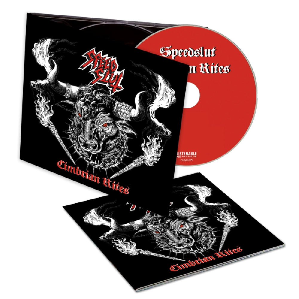 Speedslut - Cimbrian Rites - CD DIGIPAK - Listenable - Image 2