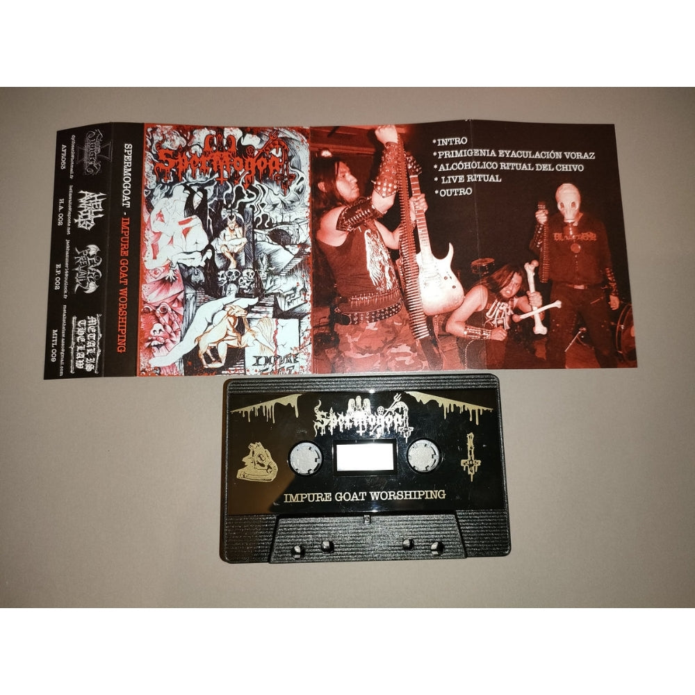 Spermogoat - Impure goat Worshiping - CASSETTE - Metal Is The Law - Image 3