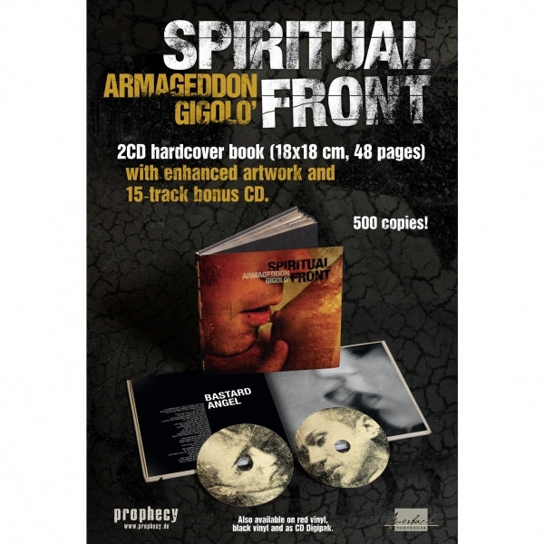 Spiritual Front - Armageddon Gigolo - 2CD ARTBOOK - Prophecy Productions