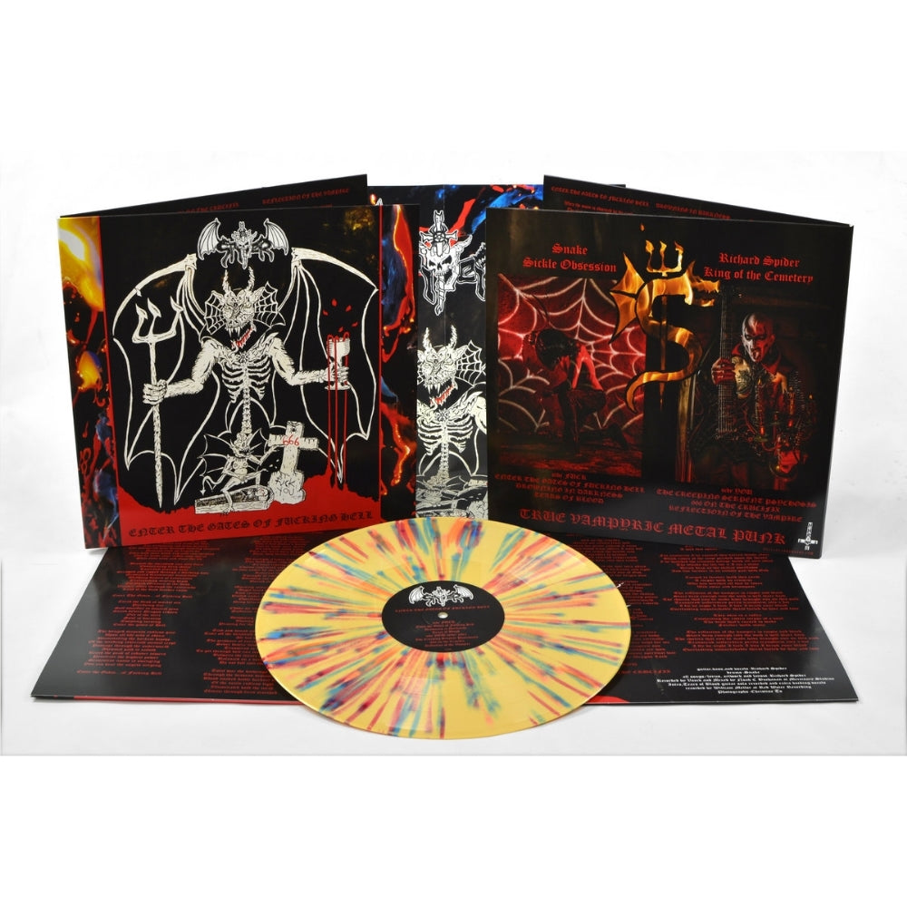 Spiter - Enter The Gates Of Fucking Hell - LP Gatefold Coloured - Hells Headbangers Records