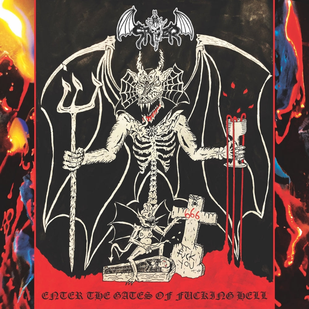 Spiter - Enter The Gates Of Fucking Hell - LP Gatefold Coloured - Hells Headbangers Records - Image 3